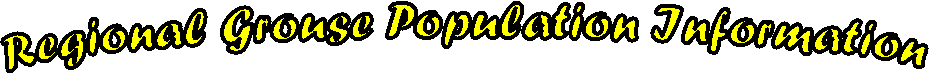 Regional Grouse Information 